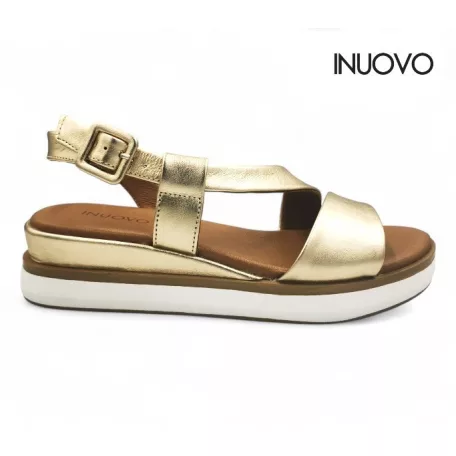 Inuovo női szandál-113060 Gold