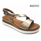 Inuovo női szandál-113060 Metal-ash
