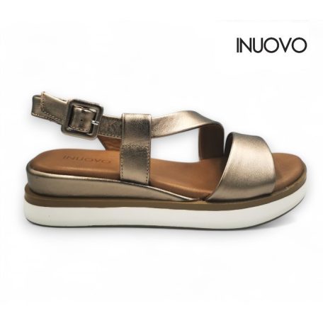Inuovo női szandál-113060 Metal-ash
