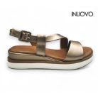 Inuovo női szandál-113060 Metal-ash