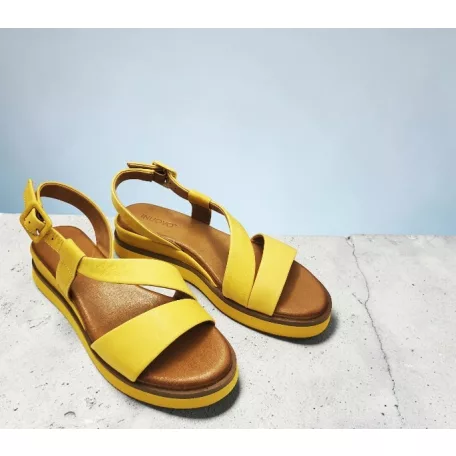 Inuovo női szandál-113060 Yellow