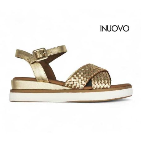 Inuovo női szandál-113065 Gold