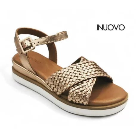 Inuovo női szandál-113065 Metal-rose