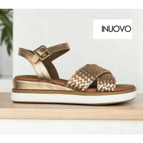 Inuovo női szandál-113065 Metal-rose