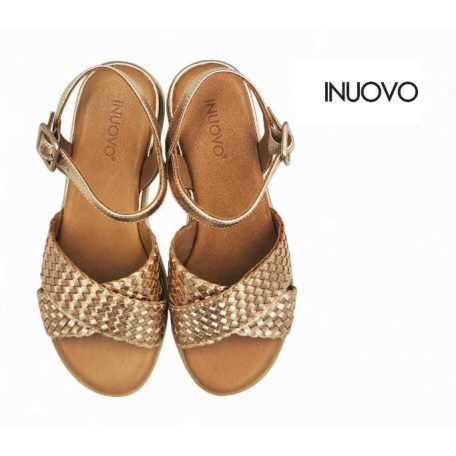 Inuovo női szandál-113065 Metal-rose