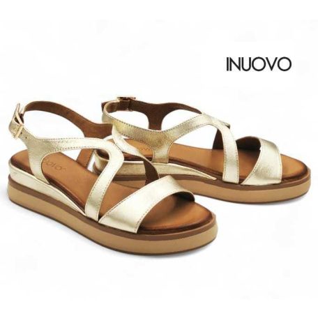 Inuovo női szandál-113092 Gold