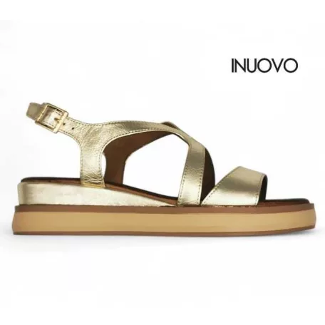 Inuovo női szandál-113092 Gold