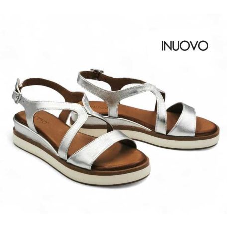 Inuovo női szandál-113092 Silver 25