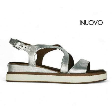 Inuovo női szandál-113092 Silver 25