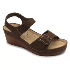 Leon Comfort női szandál-1130 barna