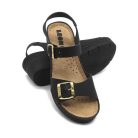 Leon Comfort női szandál-1130 fekete