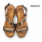 Inuovo női szandál-113114 Metal-ash