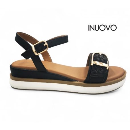 Inuovo női szandál-113115 Black
