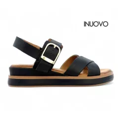 Inuovo női szandál-113117 Black