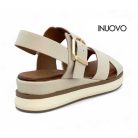 Inuovo női szandál-113117 Crema