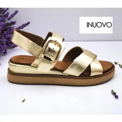 Inuovo női szandál-113117 Gold