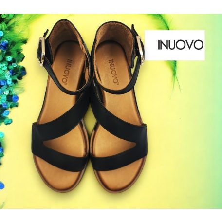 Inuovo női szandál-113119 Black
