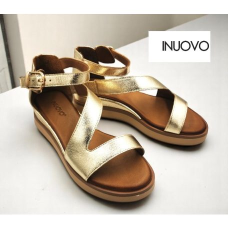 Inuovo női szandál-113119 Gold