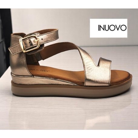 Inuovo női szandál-113119 Metal-ash