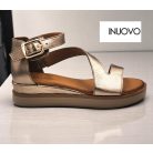 Inuovo női szandál-113119 Metal-ash