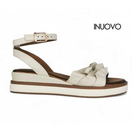 Inuovo női szandál-113121 Crema
