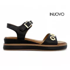 Inuovo női szandál-113125 Black