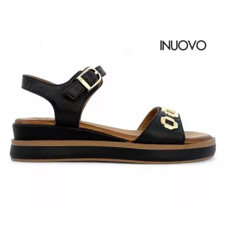 Inuovo női szandál-113125 Black