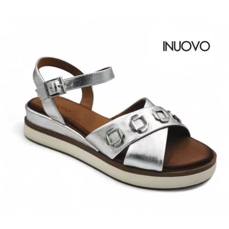 Inuovo női szandál-113126 Silver