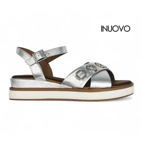 Inuovo női szandál-113126 Silver