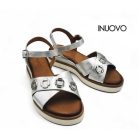 Inuovo női szandál-113126 Silver
