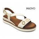 Inuovo női szandál-113127 Crema