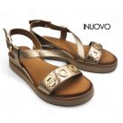 Inuovo női szandál-113127 Metal-ash