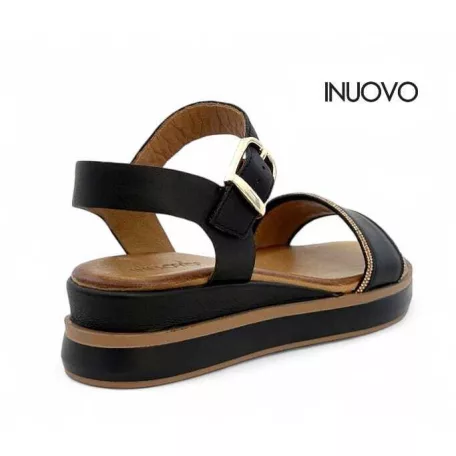 Inuovo női szandál-113128 Black