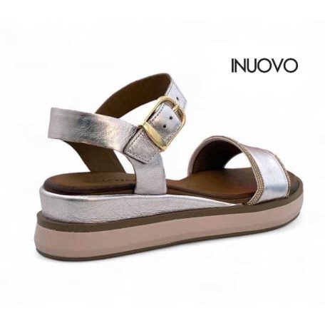 Inuovo női szandál-113128 Metal-rose