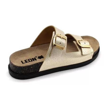 Leon Comfort női papucs-1220 Arany