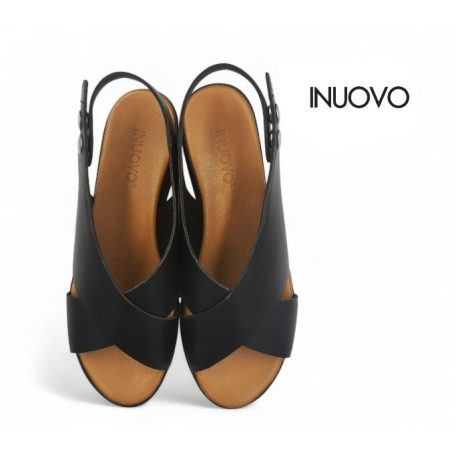 Inuovo női szandál-123031 Black