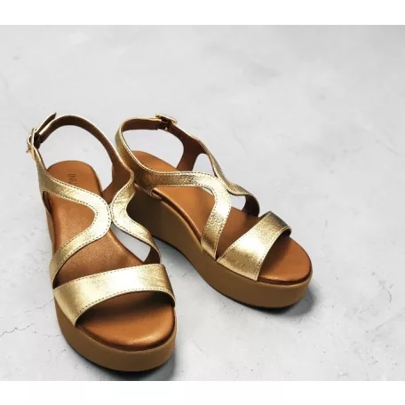 Inuovo női szandál-123106 Gold