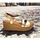 Inuovo női szandál-123106 Gold