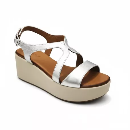 Inuovo női szandál-123106 Silver