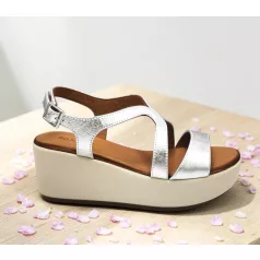 Inuovo női szandál-123106 Silver