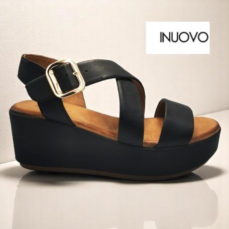 Inuovo női szandál-123107 Black