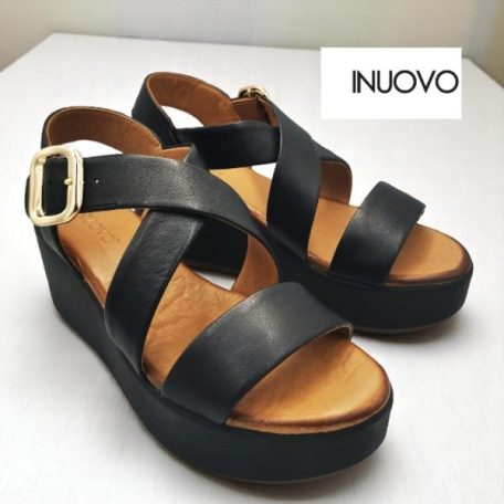 Inuovo női szandál-123107 Black