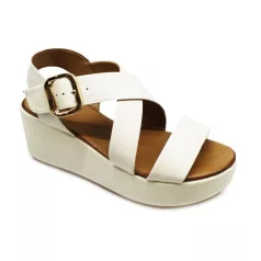Inuovo női szandál-123107 CreamS24