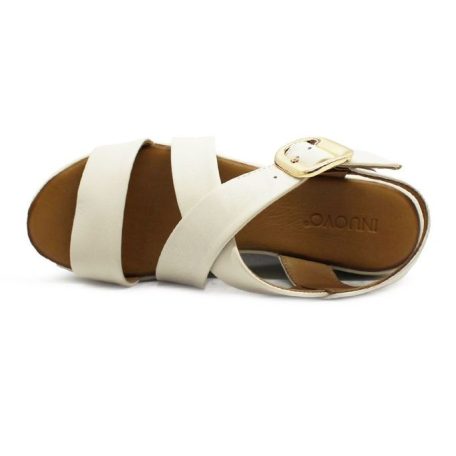 Inuovo női szandál-123107 CreamS24