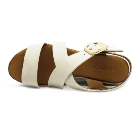 Inuovo női szandál-123107 CreamS24