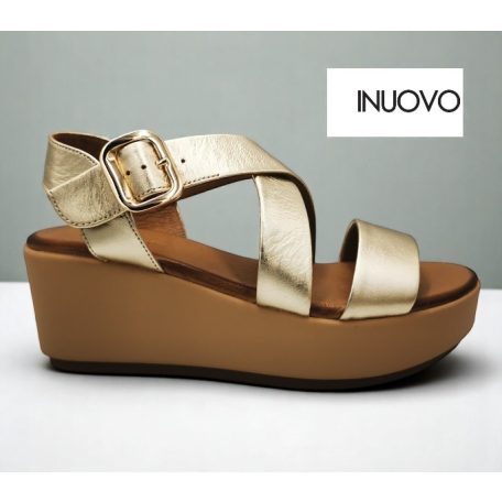 Inuovo női szandál-123107 Gold