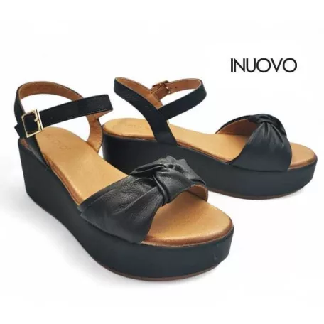 Inuovo női szandál-123108 Black