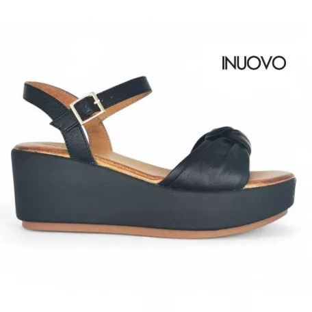 Inuovo női szandál-123108 Black