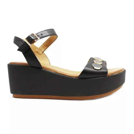 Inuovo női szandál-123110 BlackS24