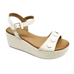 Inuovo női szandál-123110 CreamS24